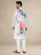 Abstract Block Print Kurta Pyjama Set for Men Abstract II Abstract II