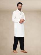 Embroidered Popover Pathani Suit