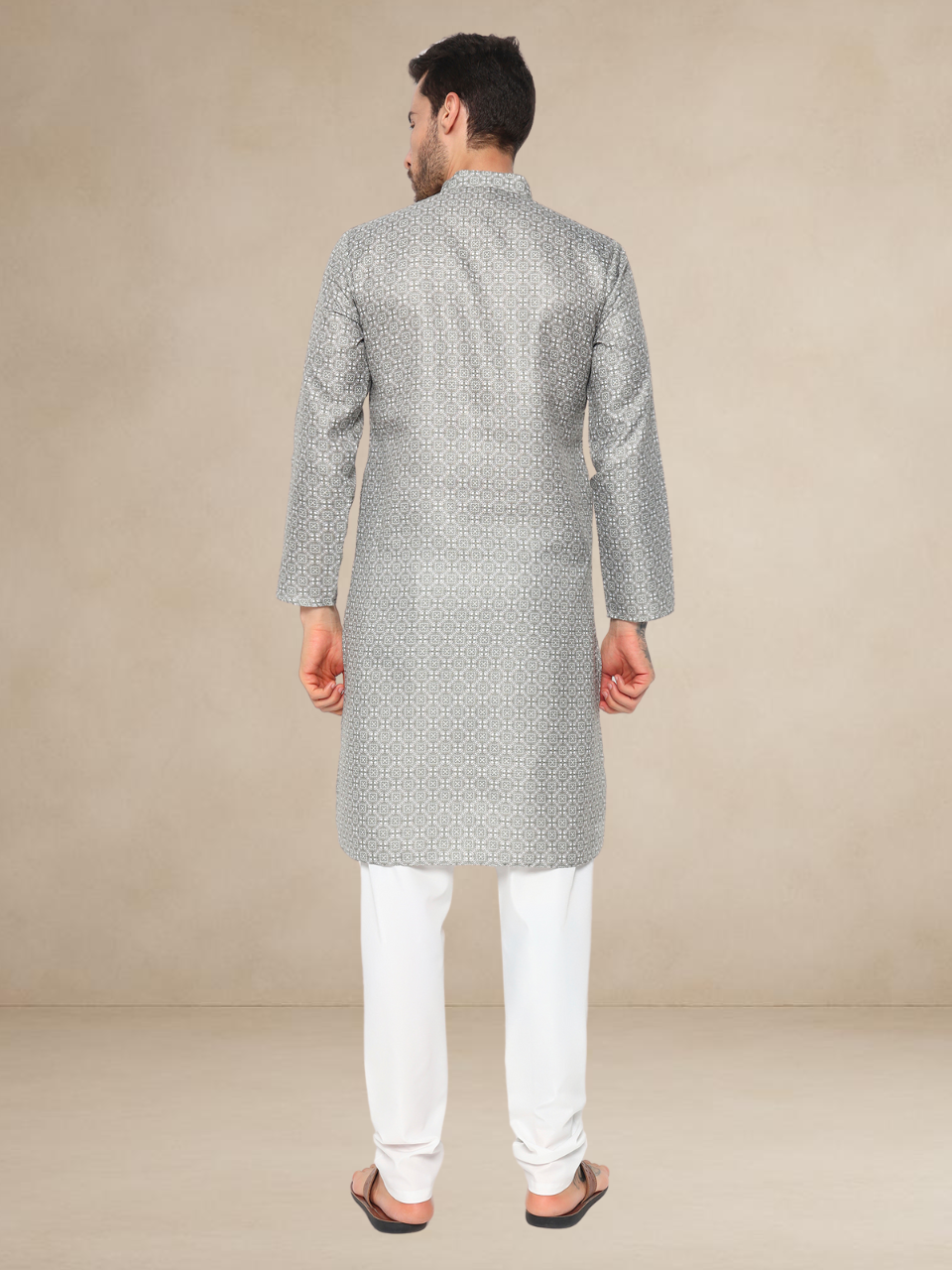 Mehndi Printed Colour Kurta Pyjama Set