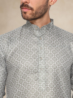 Mehndi Printed Colour Kurta Pyjama Set