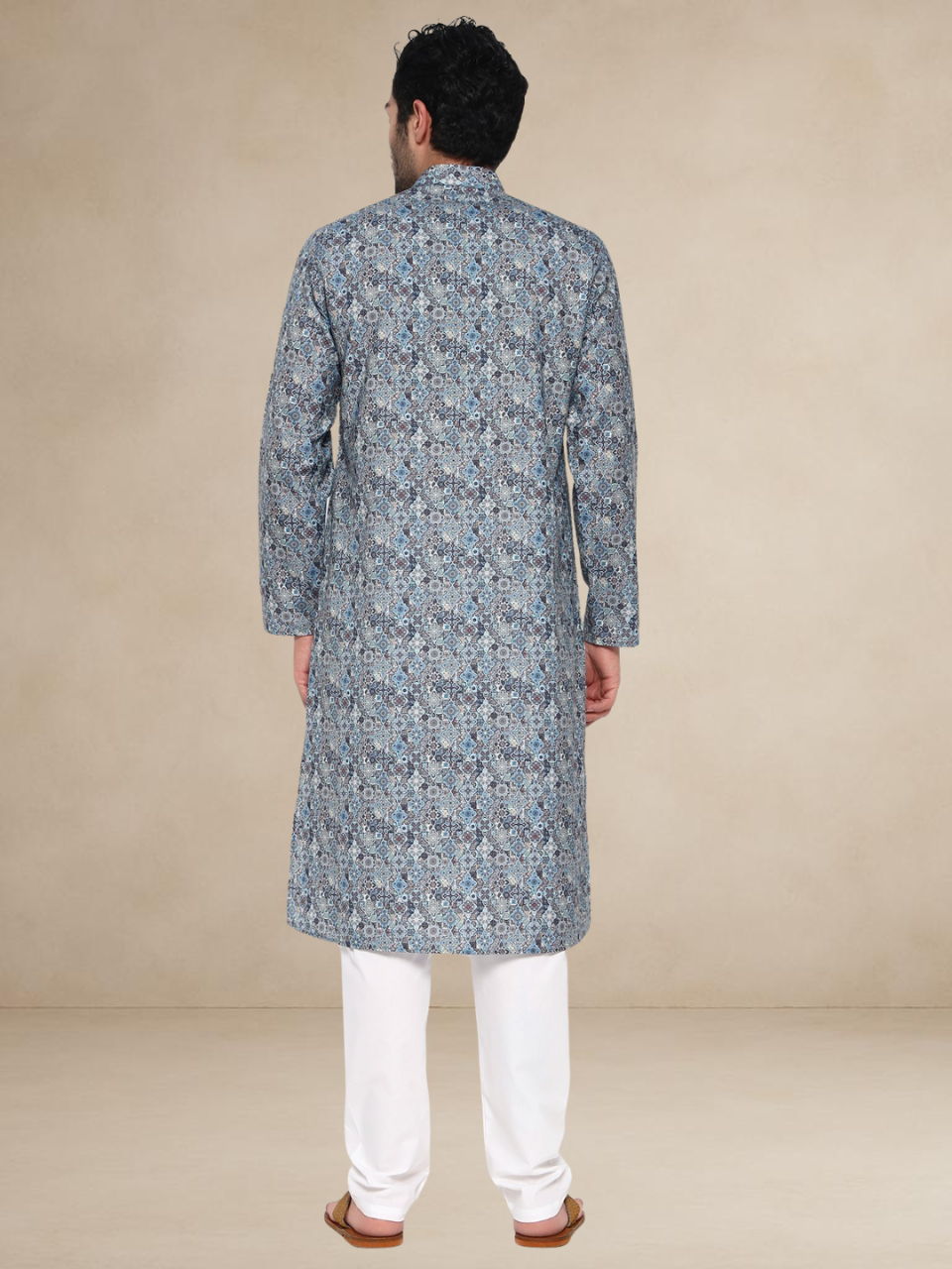 Floral Pattern Traditional Kurta Abstract II