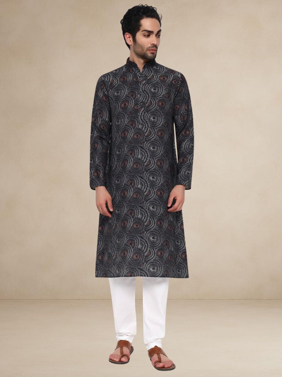Designer Patterned Traditional Kurta