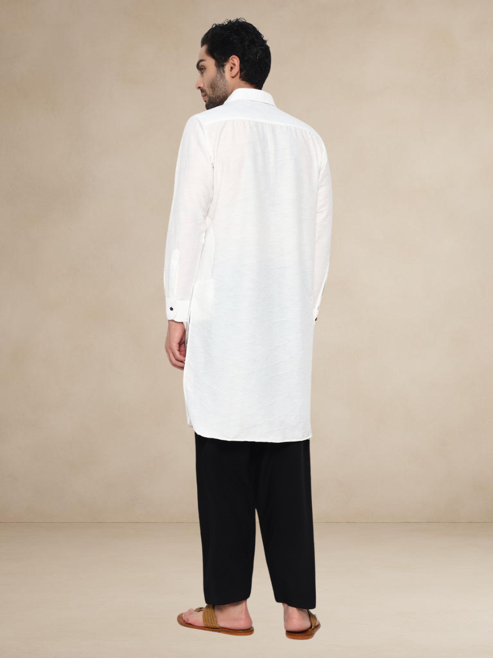 Embroidered Popover Pathani Suit