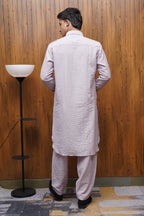 Bettino Men's Pathani Suit - Lavender