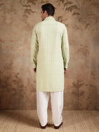 Pista Coloured Pathani Suit