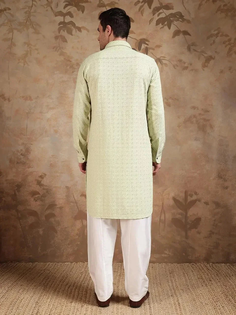 Pista Coloured Pathani Suit