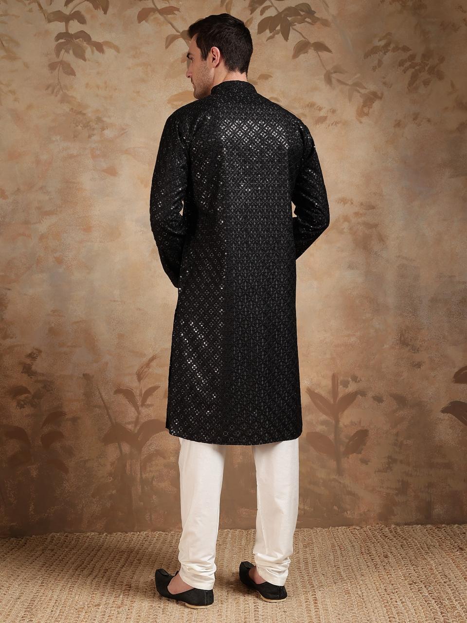 Black Kurta Set