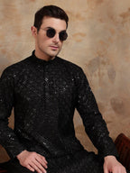 Black Kurta Set