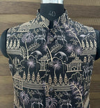 Black Heritage Nehru Jacket