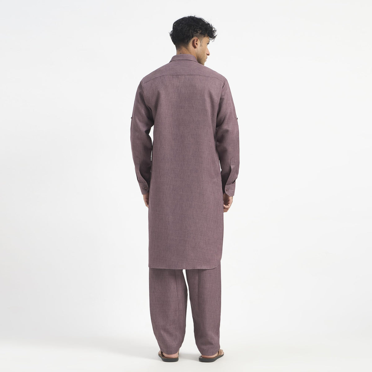Classic Pathani Suit - Onion