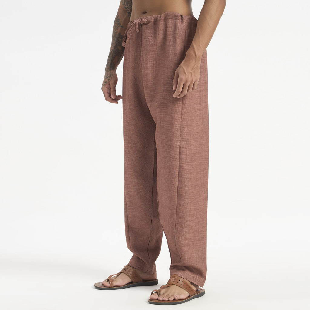 Classic Pathani Suit - Terracotta Rose